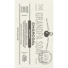 Load image into Gallery viewer, GRANDPAS: SOAP BAR CHARCOAL (4.250 OZ)