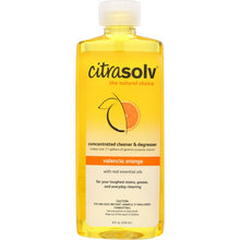 Load image into Gallery viewer, CITRASOLV: Concentrate Cleaner & Degreaser Valencia Orange, 8 oz