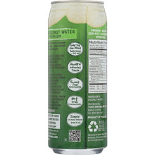 Load image into Gallery viewer, TASTE NIRVANA: Real Coconut Water in Can, 16.2 oz