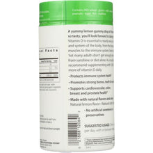 Load image into Gallery viewer, RAINBOW LIGHT: Sunny Gummies Vitamin D3 Yummy Lemon Flavor 1,000 IU, 100 Gummies