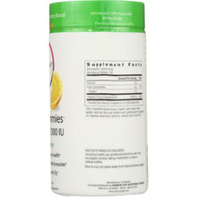 Load image into Gallery viewer, RAINBOW LIGHT: Sunny Gummies Vitamin D3 Yummy Lemon Flavor 1,000 IU, 100 Gummies