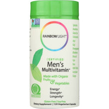 Load image into Gallery viewer, RAINBOW LIGHT: Certified Organics Men