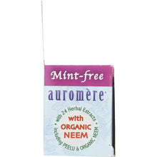 Load image into Gallery viewer, AUROMERE: Ayurvedic Herbal Toothpaste Mint-Free, 4.16 oz