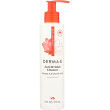 Load image into Gallery viewer, DERMA E: Anti-Wrinkle Vitamin A Glycolic Cleanser with Papaya, 6 oz