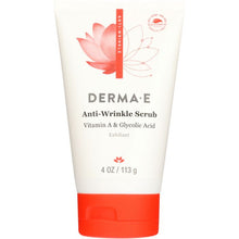 Load image into Gallery viewer, DERMA E: Anti-Wrinkle Vitamin A and Glycolic Scrub, 4 oz
