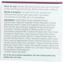 Load image into Gallery viewer, DERMA E: Deep Wrinkle Reverse Eye Creme with Peptides Plus, 0.5 oz