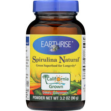 Load image into Gallery viewer, EARTHRISE: Spirulina Natural Powder, 3.2 oz