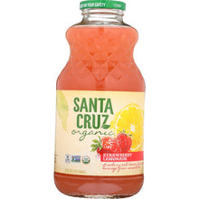 Load image into Gallery viewer, SANTA CRUZ: Organic Strawberry Lemonade Juice, 32 Oz