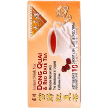 Load image into Gallery viewer, PRINCE OF PEACE: Tea Instant Dong Quai Date, 10 bg