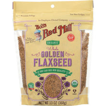 Load image into Gallery viewer, BOBS RED MILL: Organic Whole Golden Flaxseed, 13 oz