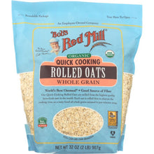 Load image into Gallery viewer, BOBS RED MILL: Organic Quick Cooking Rolled Oats, 32 oz