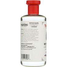 Load image into Gallery viewer, THAYERS: Witch Hazel With Aloe Vera Formula Lavender Alcohol Free Toner, 12 oz
