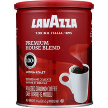 Load image into Gallery viewer, LAVAZZA: Coffee Ground House Blend, 10 oz