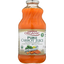 Load image into Gallery viewer, LAKEWOOD ORGANIC: Pure Carrot Juice, 32 oz