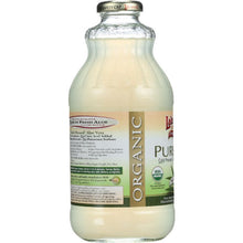 Load image into Gallery viewer, LAKEWOOD ORGANIC: Pure Aloe Inner Fillet Juice with Lemon, 32 Oz