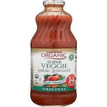 Load image into Gallery viewer, LAKEWOOD: Organic Super Veggie Juice Blend Original, 32 oz