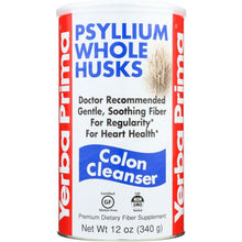 Load image into Gallery viewer, YERBA PRIMA: Psyllium Whole Husks Colon Cleanser, 12 oz