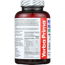 Load image into Gallery viewer, YERBA PRIMA: Psyllium Husks Veg Caps 625 mg, 180 Capsules