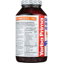 Load image into Gallery viewer, YERBA PRIMA: Daily Fiber Formula Orange Flavor, 12 oz