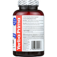 Load image into Gallery viewer, YERBA PRIMA: Fiber Plus Caps 625 mg, 180 Capsules