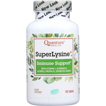 Load image into Gallery viewer, QUANTUM HEALTH: Super Lysine + Immune System, 180 Tablets