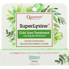 Load image into Gallery viewer, QUANTUM HEALTH: Super Lysine + Cold Sore Treatment, 0.75 oz