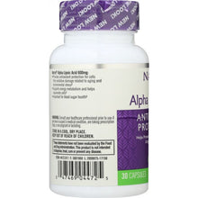 Load image into Gallery viewer, NATROL: Alpha Lipoic Acid 600 mg, 30 Capsules