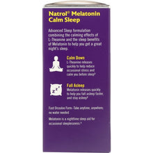 Load image into Gallery viewer, NATROL: Advanced Melatonin Calm Sleep Fast Dissolve Strawberry Flavor, 60 tablets