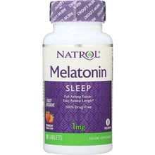 Load image into Gallery viewer, NATROL: Melatonin Strawberry Flavor 1 Mg, 90 tablets