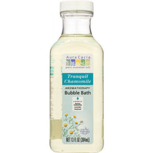 Load image into Gallery viewer, AURA CACIA: Aromatherapy Bubble Bath Tranquil Chamomile, 13 oz