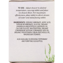 Load image into Gallery viewer, AURA CACIA: Aromatherapy Shower Tablets Relaxing Lavender 3 tablets (1 oz each), 3 oz