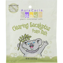 Load image into Gallery viewer, AURA CACIA: Eucalyptus Clearing Foam Bath, 2.5 oz