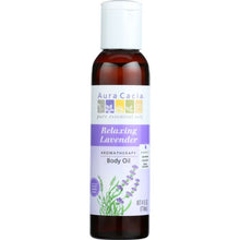 Load image into Gallery viewer, AURA CACIA: Aromatherapy Body Oil Relaxing Lavender, 4 oz