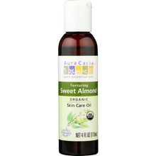 Load image into Gallery viewer, AURA CACIA: Organic Skin Care Oil Nuturing Sweet Almond, 4 oz