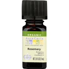 Load image into Gallery viewer, AURA CACIA: Organic Rosemary Essential Oil, 0.25 oz