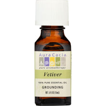 Load image into Gallery viewer, AURA CACIA: 100% Pure Essential Oil Vetiver, 0.5 Oz