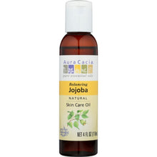 Load image into Gallery viewer, AURA CACIA: Natural Skin Care Oil Jojoba Balancing, 4 Oz