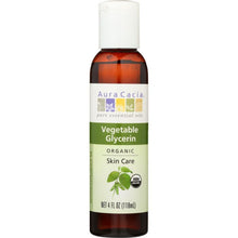 Load image into Gallery viewer, AURA CACIA: Organic Vegetable Glycerin, 4 oz
