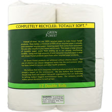 Load image into Gallery viewer, GREEN FOREST: Bath Tissue White 12 Double Ply Rolls 352 Sheets, 1 ea