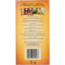 Load image into Gallery viewer, TWININGS OF LONDON: Tea Classics Light Flavour Strength Earl Grey Tea, 50 Tea Bags, 3.53 oz