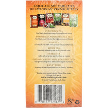 Load image into Gallery viewer, TWININGS OF LONDON: Classics Earl Grey Naturally Decaffeinated, 20 Tea Bags, 1.23 oz