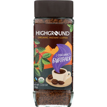 Load image into Gallery viewer, HIGHGROUND: Coffee Instant Regular Organic, 3.53 oz