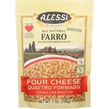Load image into Gallery viewer, ALESSI: Farro Four Cheese Quattro Formaggi, 7 oz
