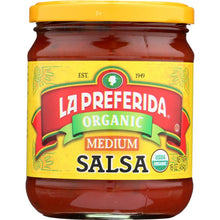 Load image into Gallery viewer, LA PREFERIDA: Organic Medium Salsa, 16 oz