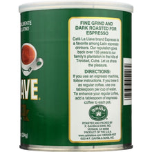 Load image into Gallery viewer, CAFE LA LLAVE: Pure Espresso Coffee, 10 oz