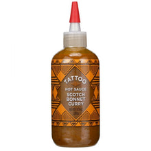 Load image into Gallery viewer, TATTOO: Scotch Bonnet Curry Hot Sauce, 9.75 oz