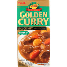 Load image into Gallery viewer, S & B: Sauce Mix Medium Hot Golden Curry, 3.2 oz