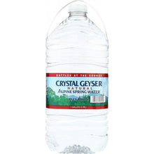 Load image into Gallery viewer, CRYSTAL GEYSER: Alpine Spring Water, 1 gal