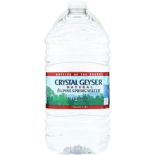 Load image into Gallery viewer, CRYSTAL GEYSER: Alpine Spring Water, 1 gal