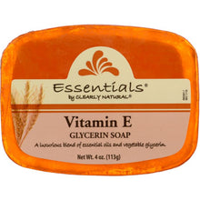 Load image into Gallery viewer, CLEARLY NATURAL: Vitamin E Pure And Natural Glycerine Soap, 4 oz